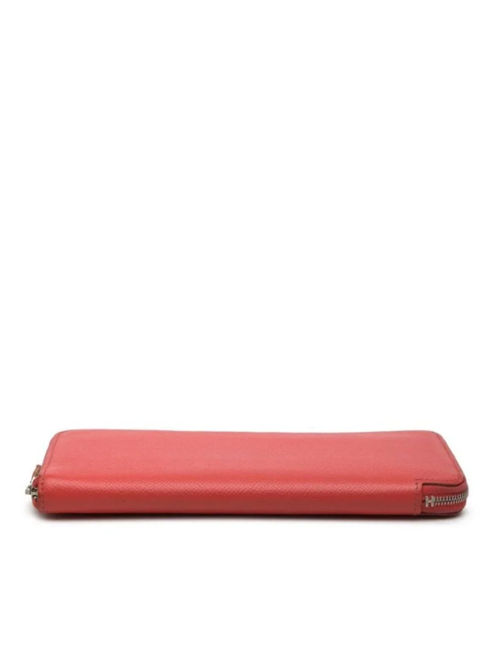 Hermes Azap Long Silk in Zip Around Wallet Rose Jaipur Pink Veau
